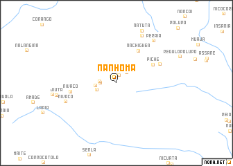 map of Nanhoma
