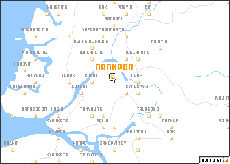 map of Nanhpon