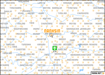 map of Nan-hsin