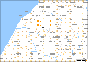 map of Nan-hsin