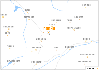 map of Nanhu