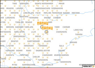 map of Nan-hu