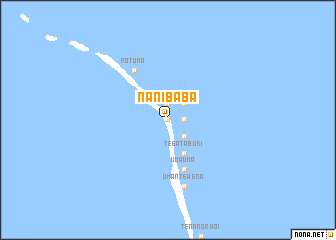 map of Nanibaba