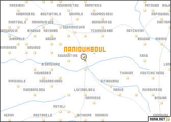 map of Nanioumboul