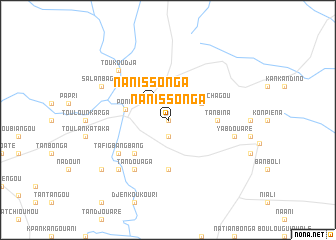 map of Nanissonga