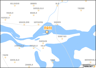 map of Nani