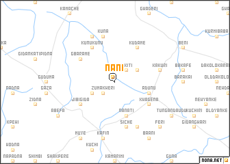 map of Nani