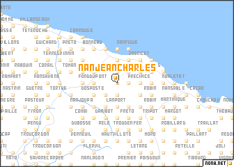 map of Nan Jean Charles