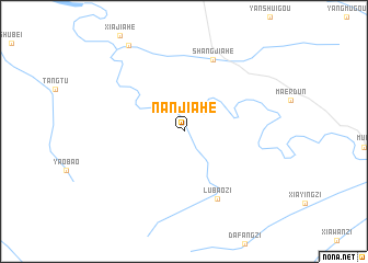 map of Nanjiahe
