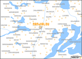 map of Nanjialou