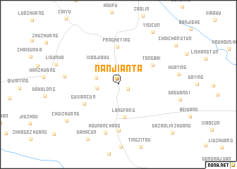 map of Nanjianta