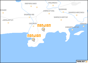 map of Nanjian