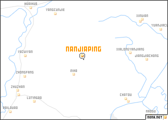 map of Nanjiaping