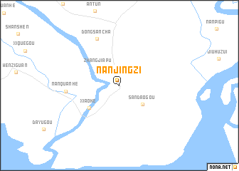 map of Nanjingzi