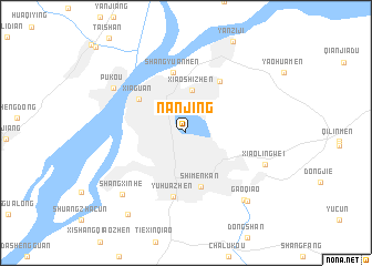 map of Nanjing