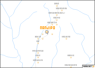 map of Nanjipo