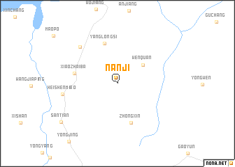 map of Nanji