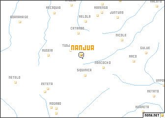 map of Nanjua