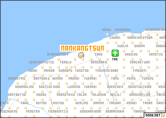 map of Nan-kang-ts\