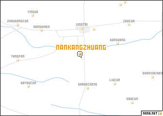 map of Nankangzhuang