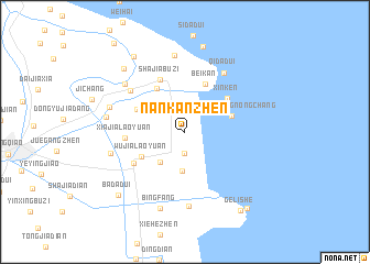 map of Nankanzhen