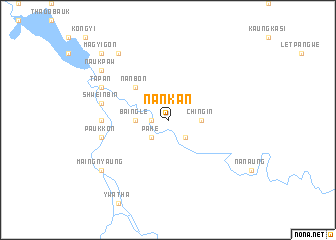 map of Nankan