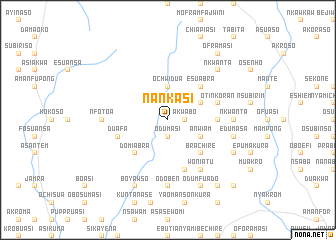 map of Nankasi