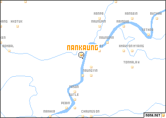 map of Nankaung