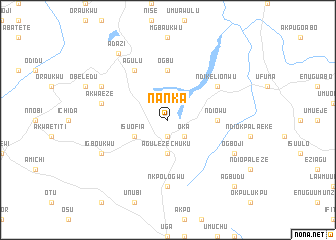 map of Nanka