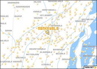 map of Nānkewāla