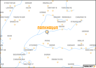 map of Nankhadun