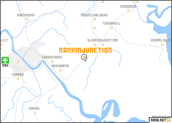 map of Nankin Junction