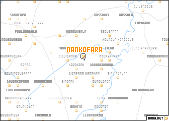 map of Nankofara