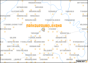 map of Nankouroubélékaha