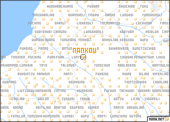 map of Nan-k\