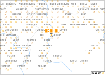 map of Nan-k\