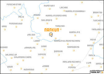 map of Nankun