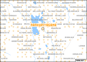 map of Nankuriyagama