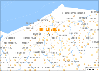 map of Nan La Boue