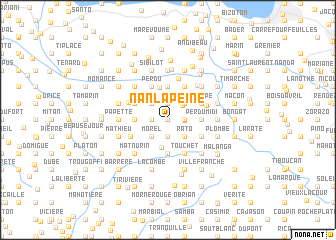 map of Nan la Peine