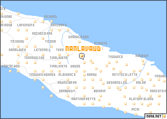 map of Nan Lavaud
