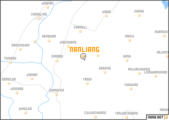 map of Nanliang