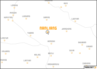 map of Nanliang