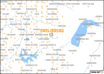 map of Nan-liao-k\