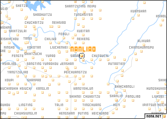 map of Nan-liao