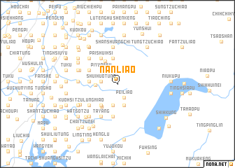 map of Nan-liao