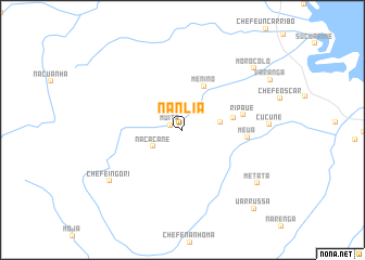 map of Nanlia