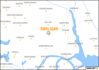 map of Nanligan