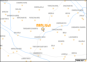 map of Nanliuji