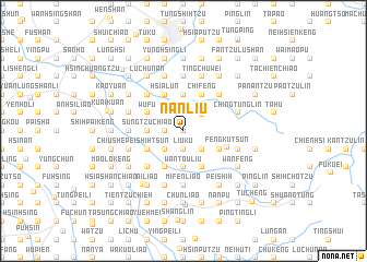map of Nan-liu